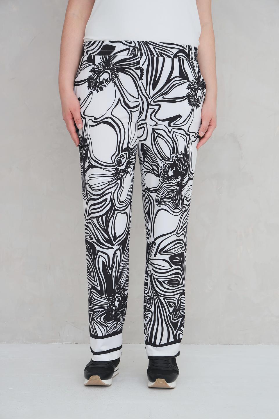 Брюки Tuzzi с цветочным принтом