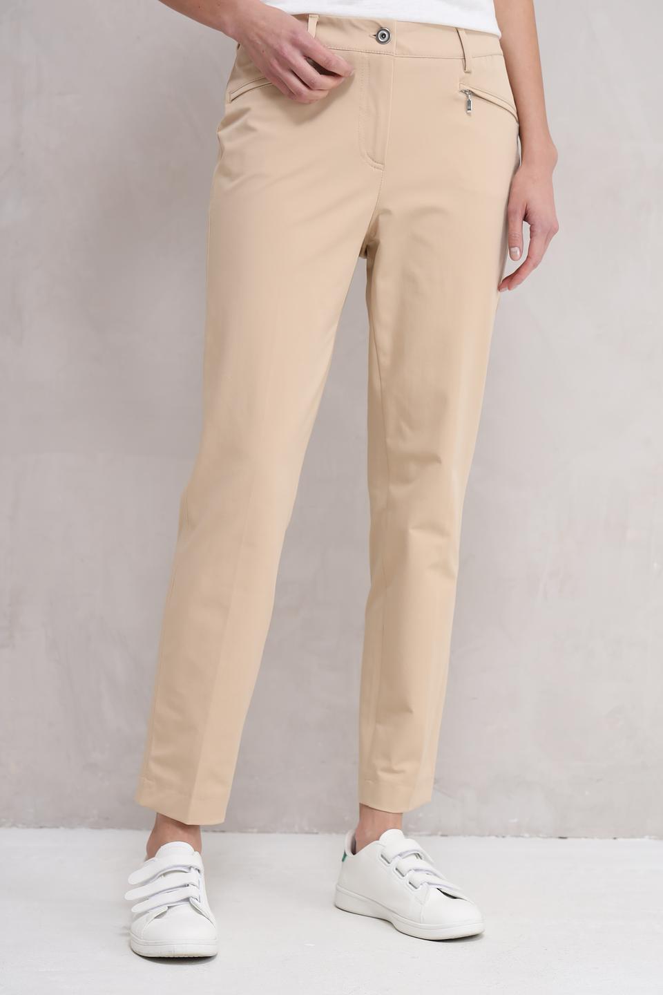 Брюки Gardeur бежевые прямые