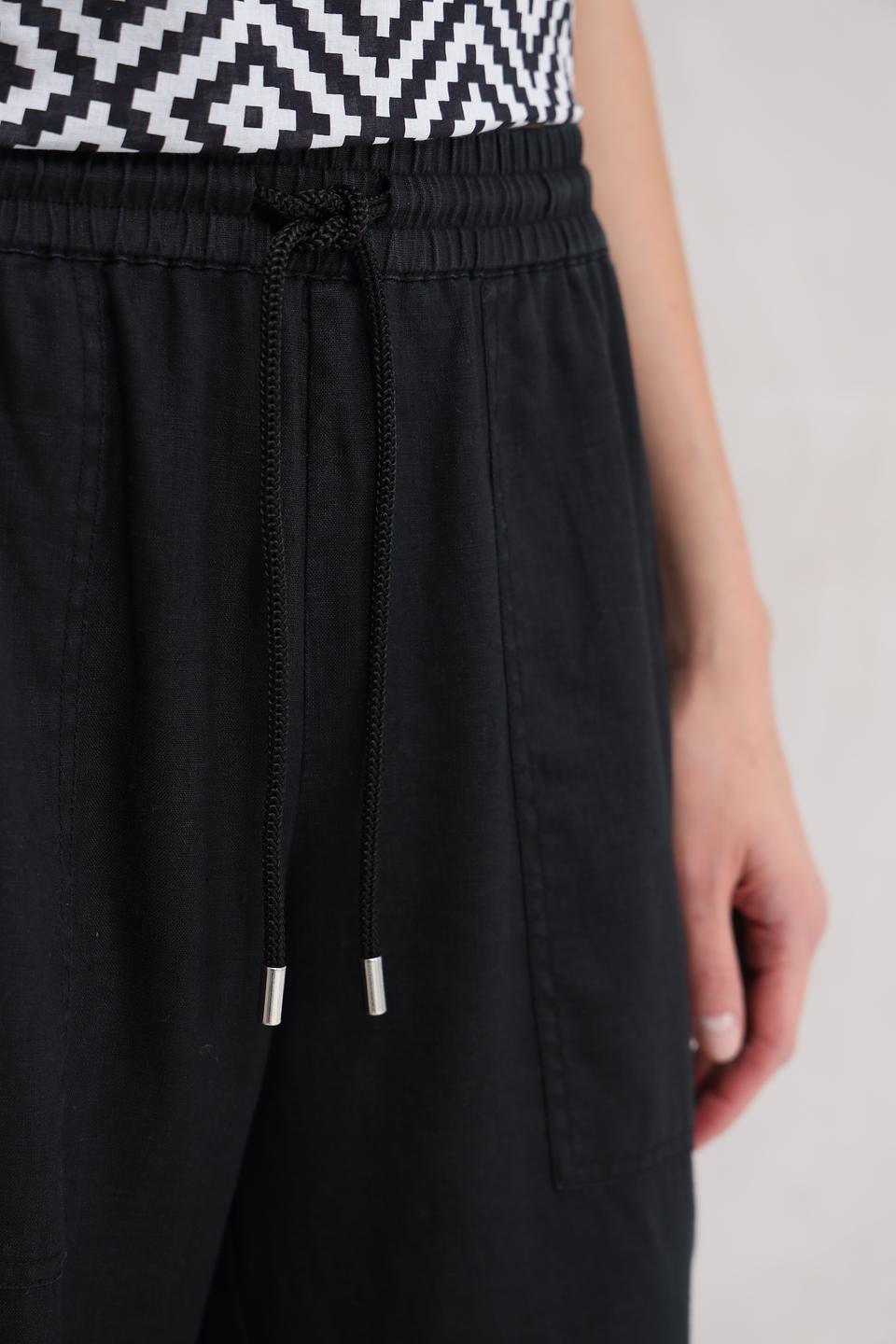 Брюки кюлоты Marc Aurel чёрные