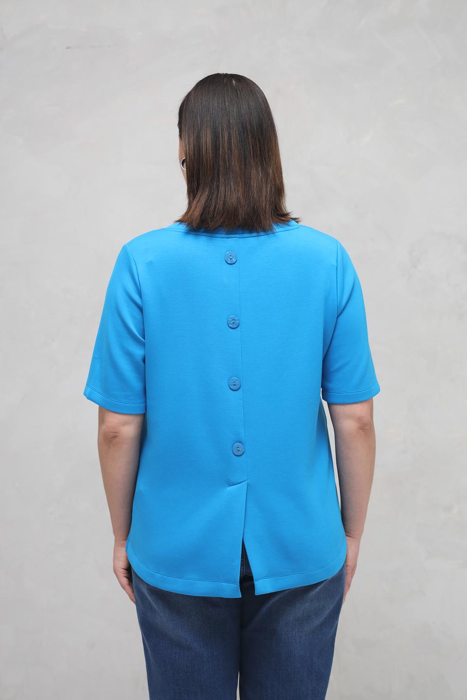 Футболка Via Appia DUE бирюзовая