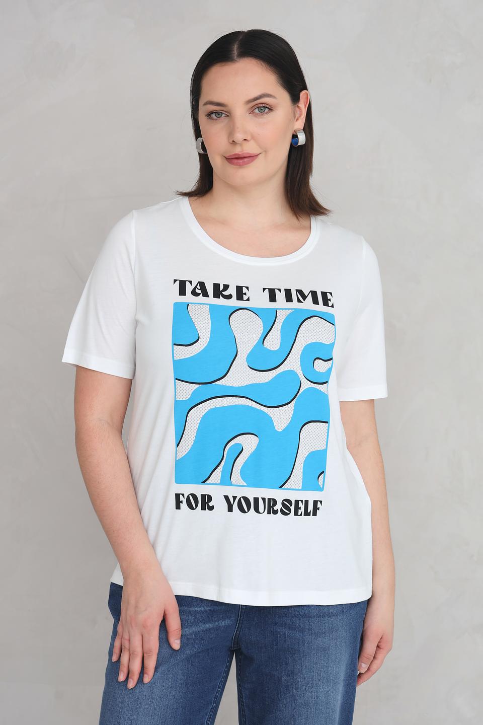 Футболка Via Appia с принтом