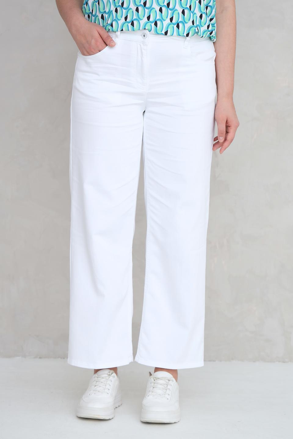 Брюки Frapp классические белые
