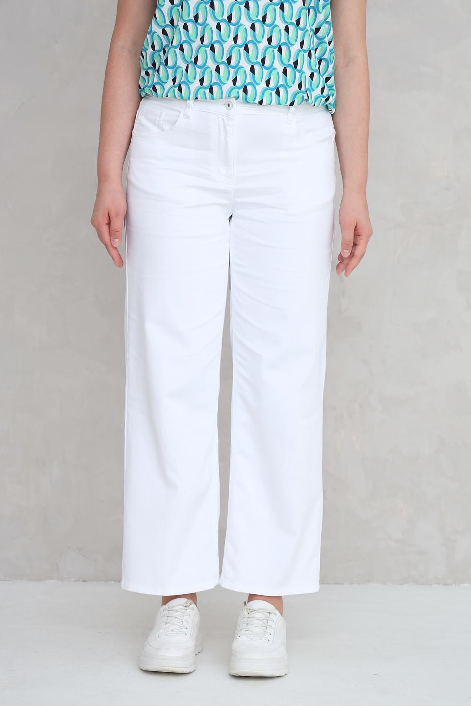 Брюки Frapp классические белые