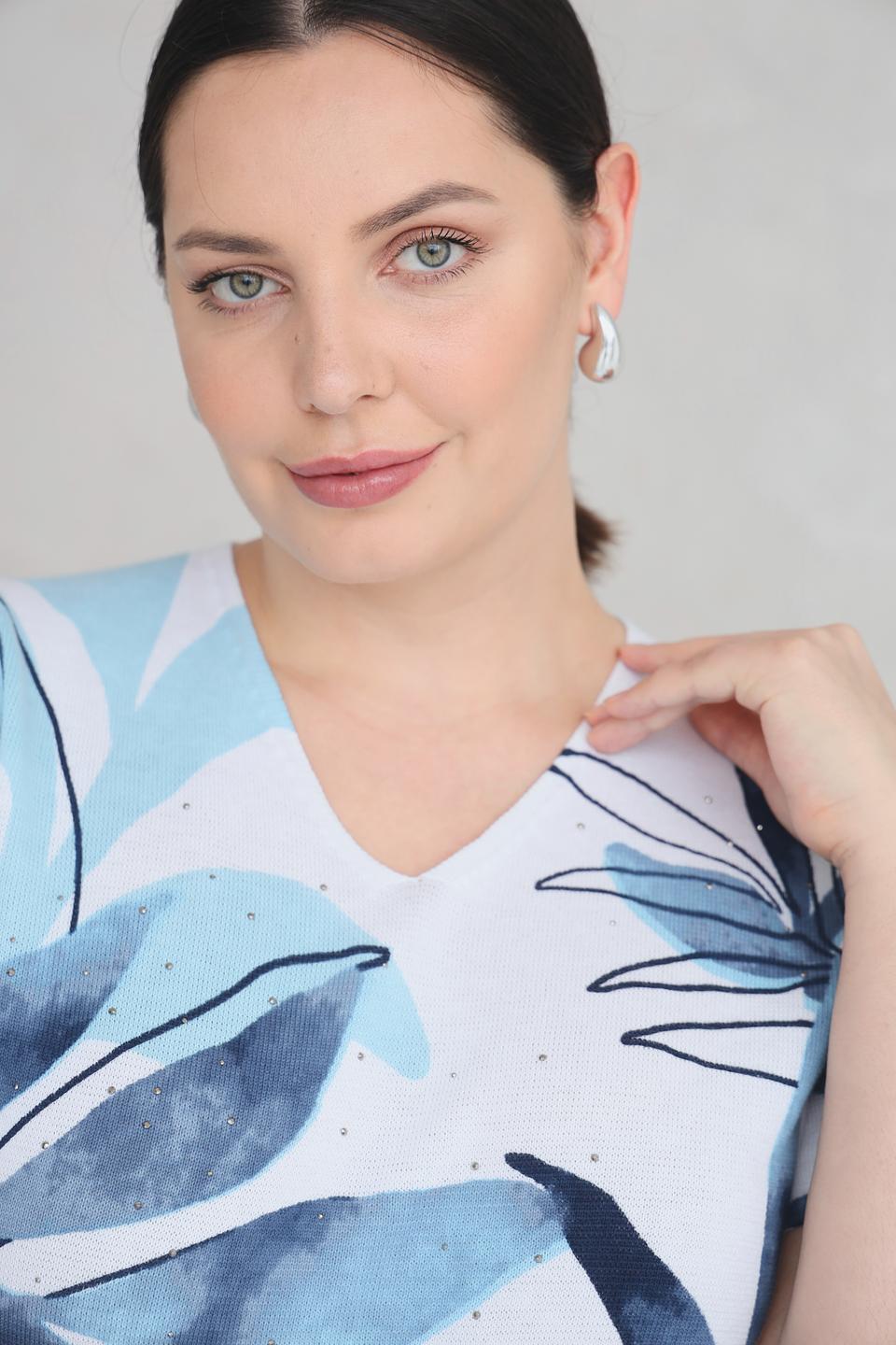 Пуловер Rabe collection с принтом