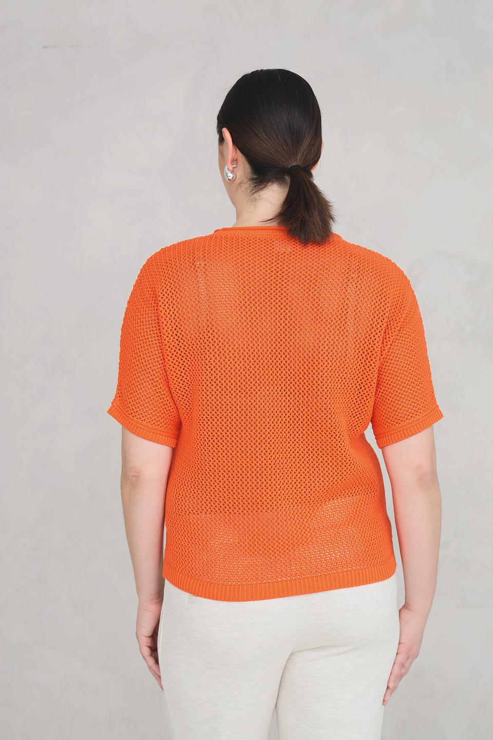 Пуловер Rabe collection оранжевый