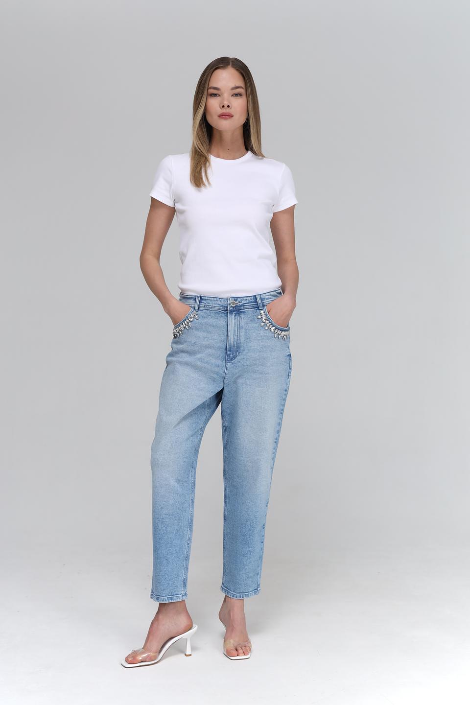 Джинсы Taifun с декором