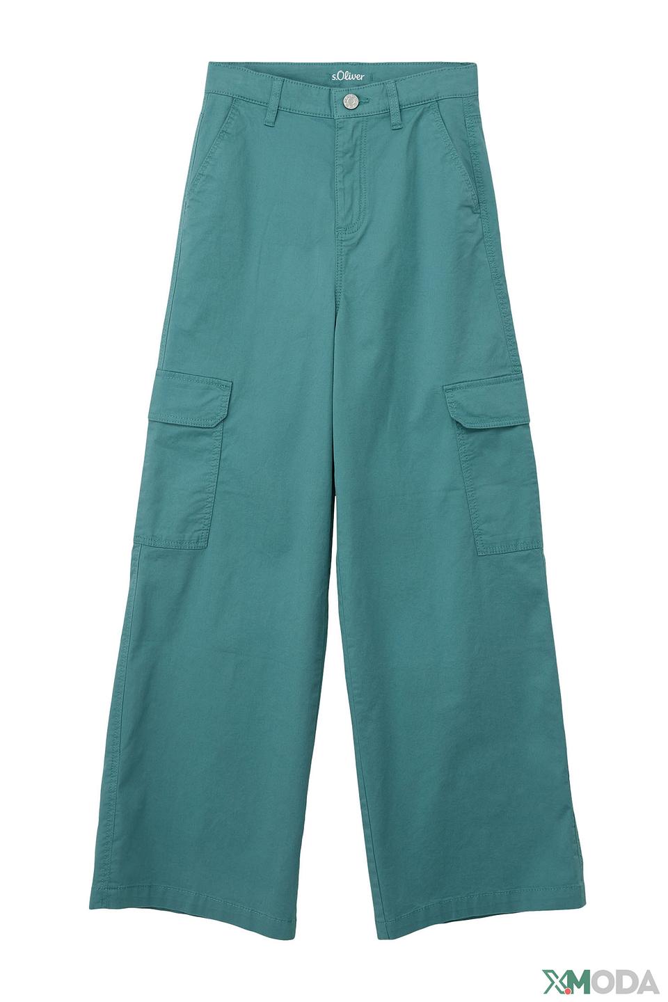 Брюки s.Oliver дев. карго петроль