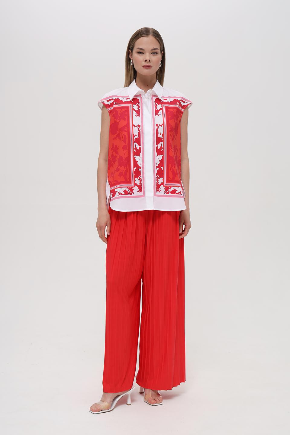 Блуза Maerz с цветочным принтом