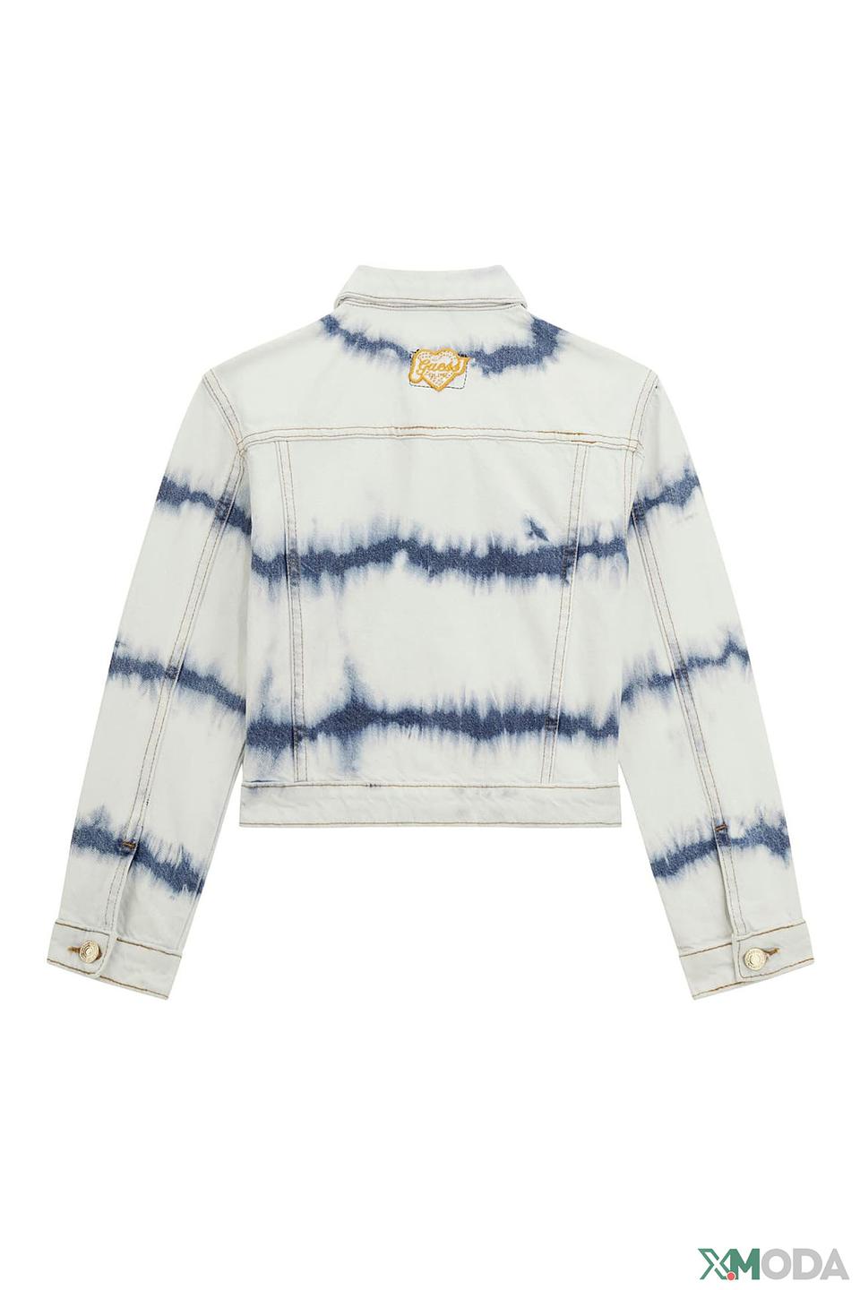 Куртка Guess дев. с эффектом tie-dye