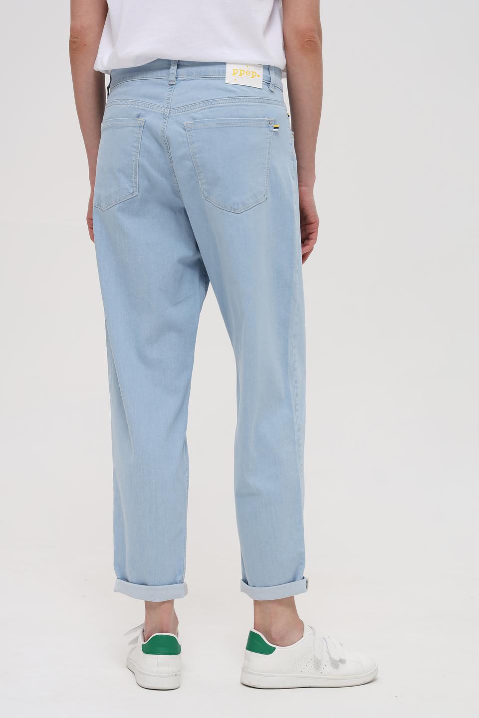 Джинсы Ppep. голубые relaxed