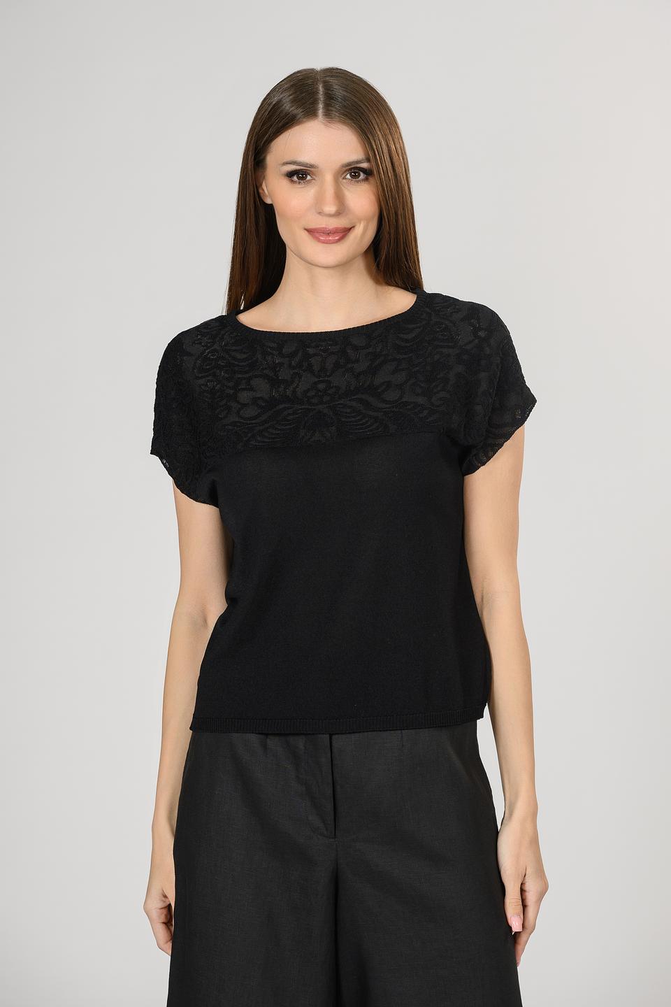 Джемпер Giorgio Grati жен. чёрный