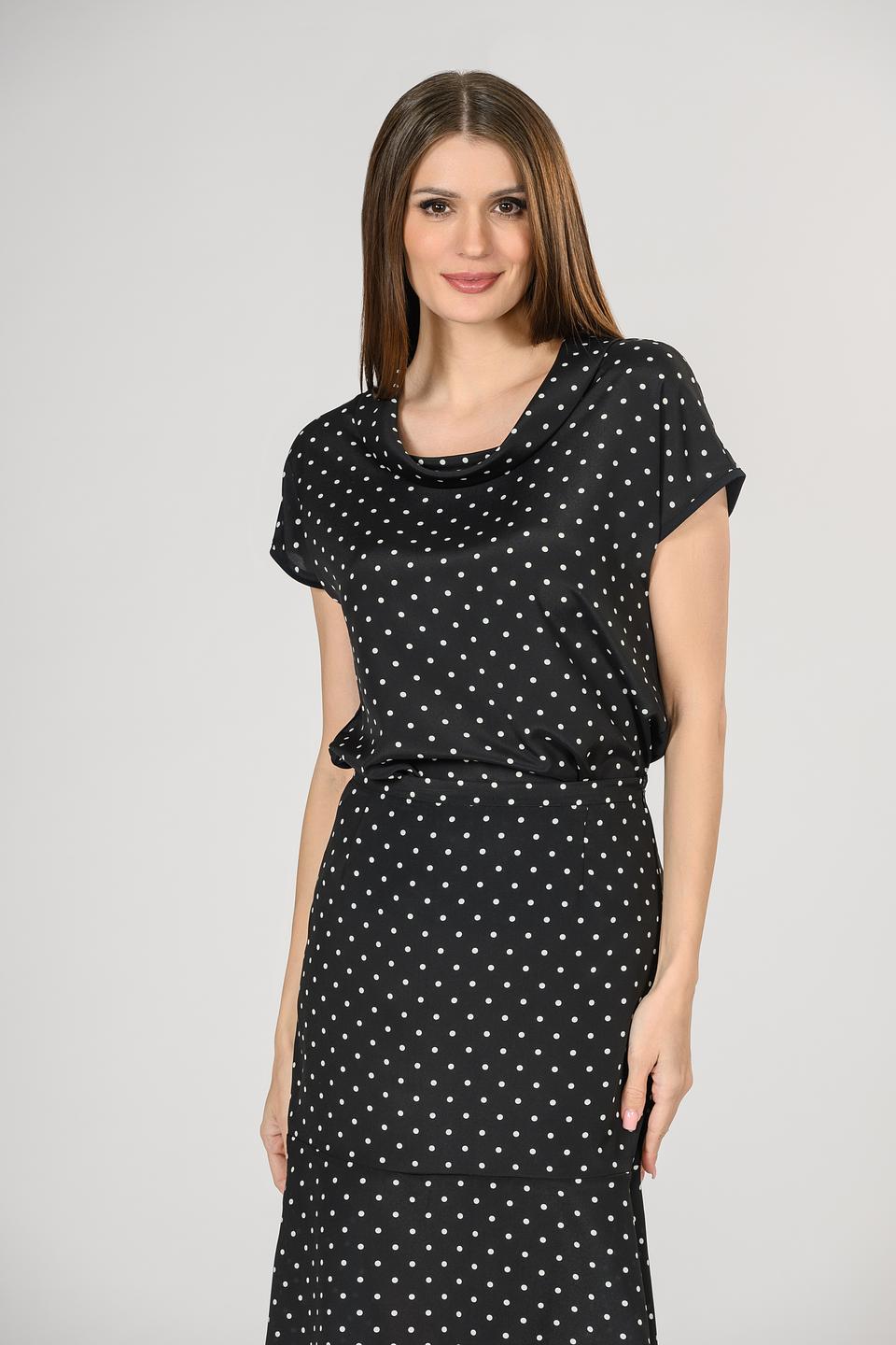 Блуза Giorgio Grati в горошек