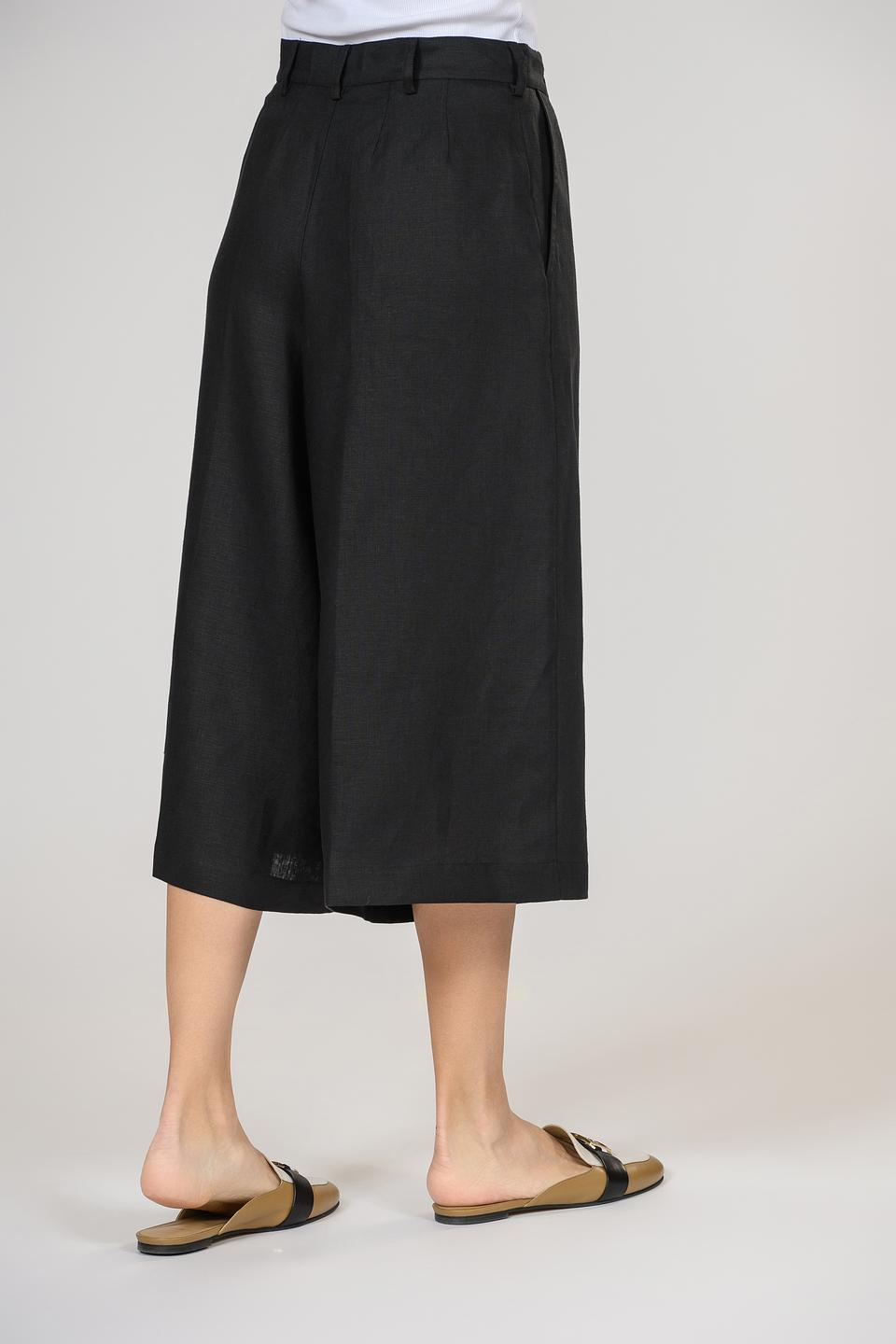 Брюки кюлоты Giorgio Grati чёрные