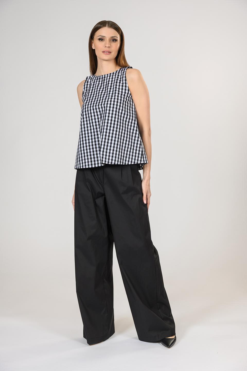 Брюки i Blues палаццо чёрные