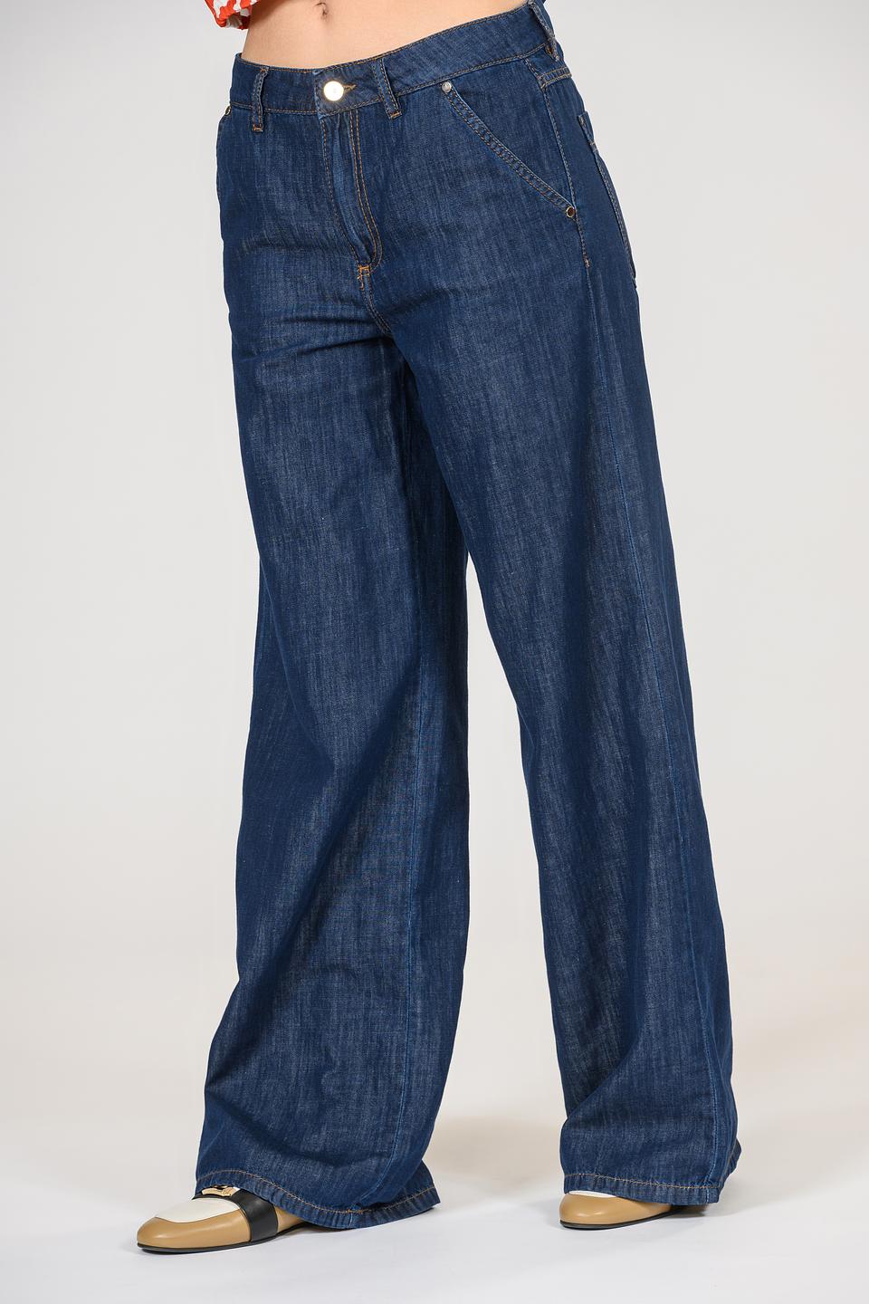 Брюки клеш i Blues синие