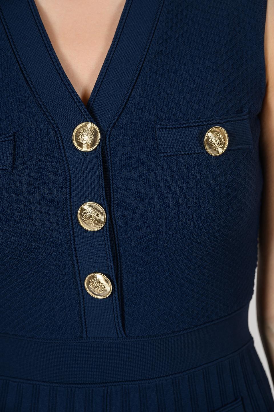 Платье Marciano приталенное синее