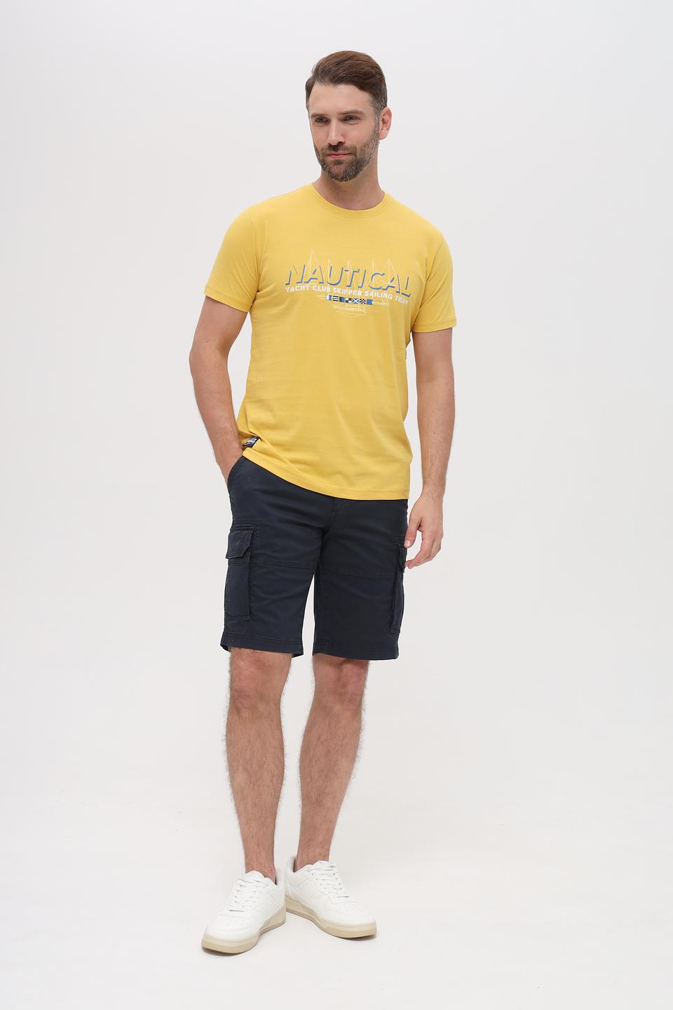 Футболка Sea Barrier Nautical жёлтая