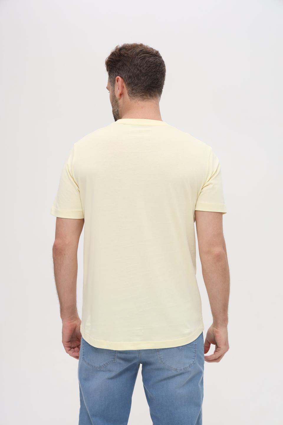 Футболка Tom Tailor denim светло-жёлтая