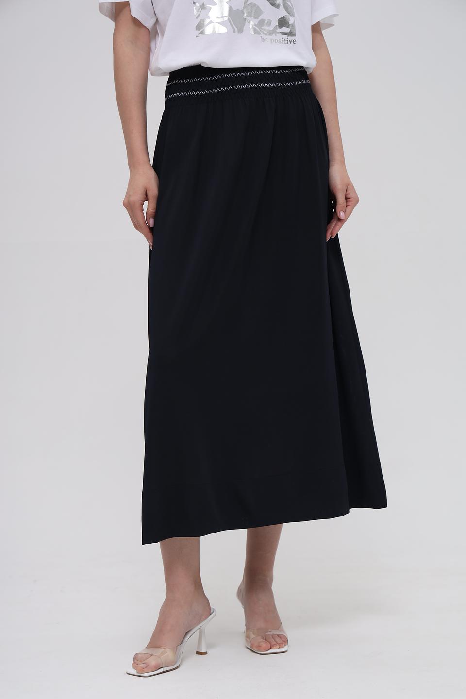 Юбка Margittes чёрная с резинкой