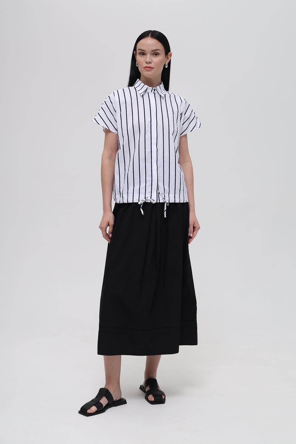 Юбка Margittes чёрная, плиссе