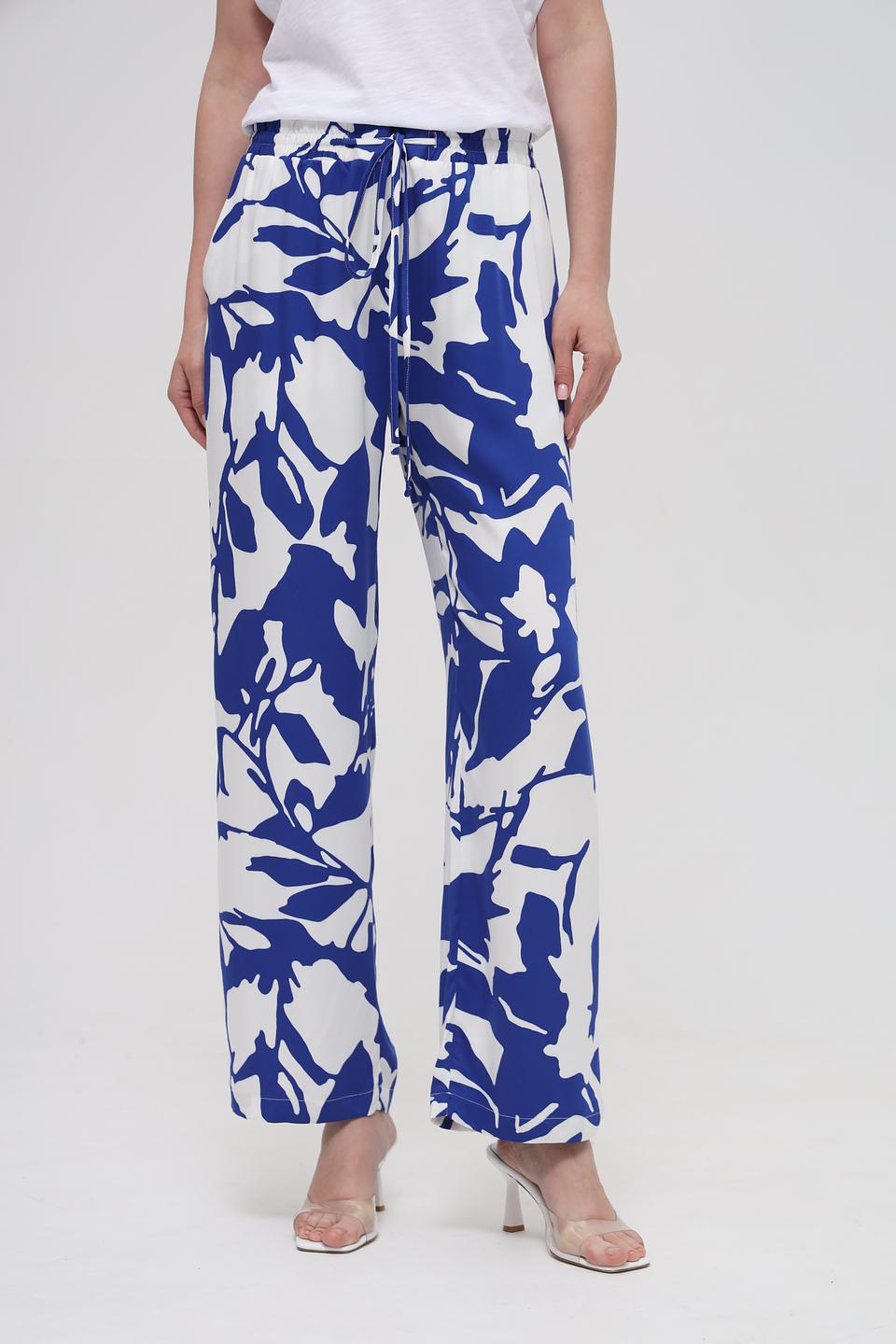 Брюки Bugatti с цветочным принтом