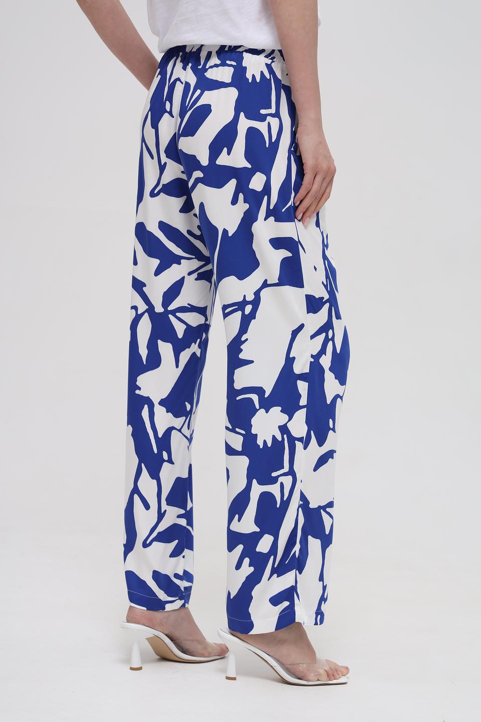 Брюки Bugatti с цветочным принтом