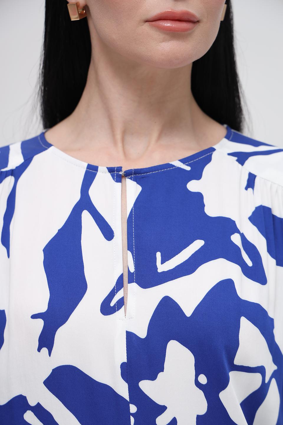 Блуза Bugatti с абстрактным принтом