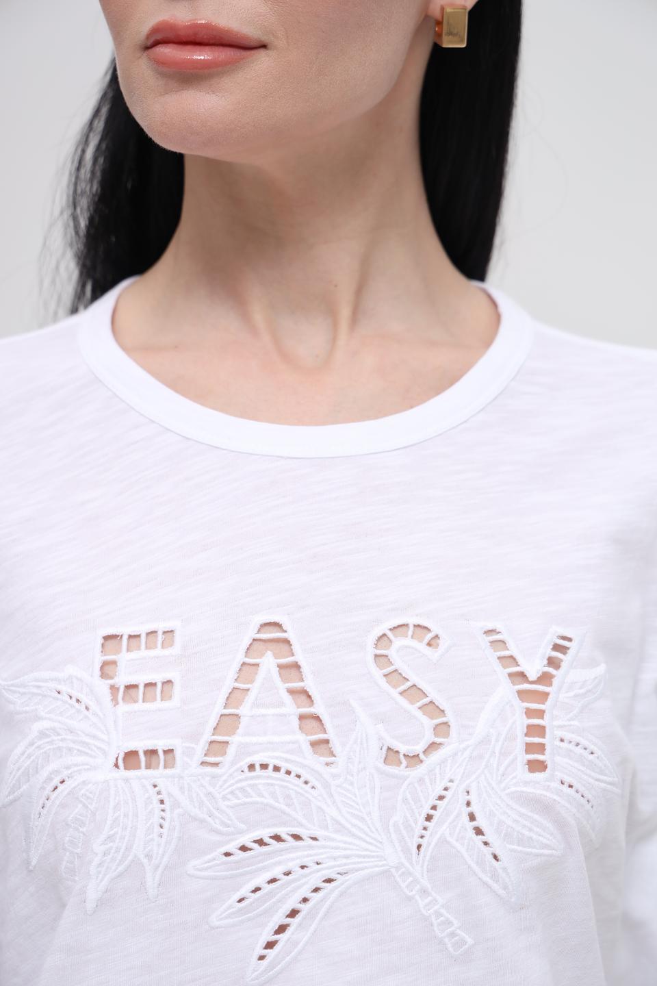 Футболка Lecomte с принтом Easy