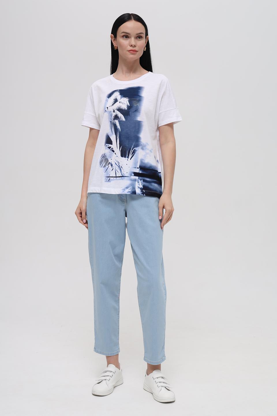 Джинсы Ppep. голубые relaxed