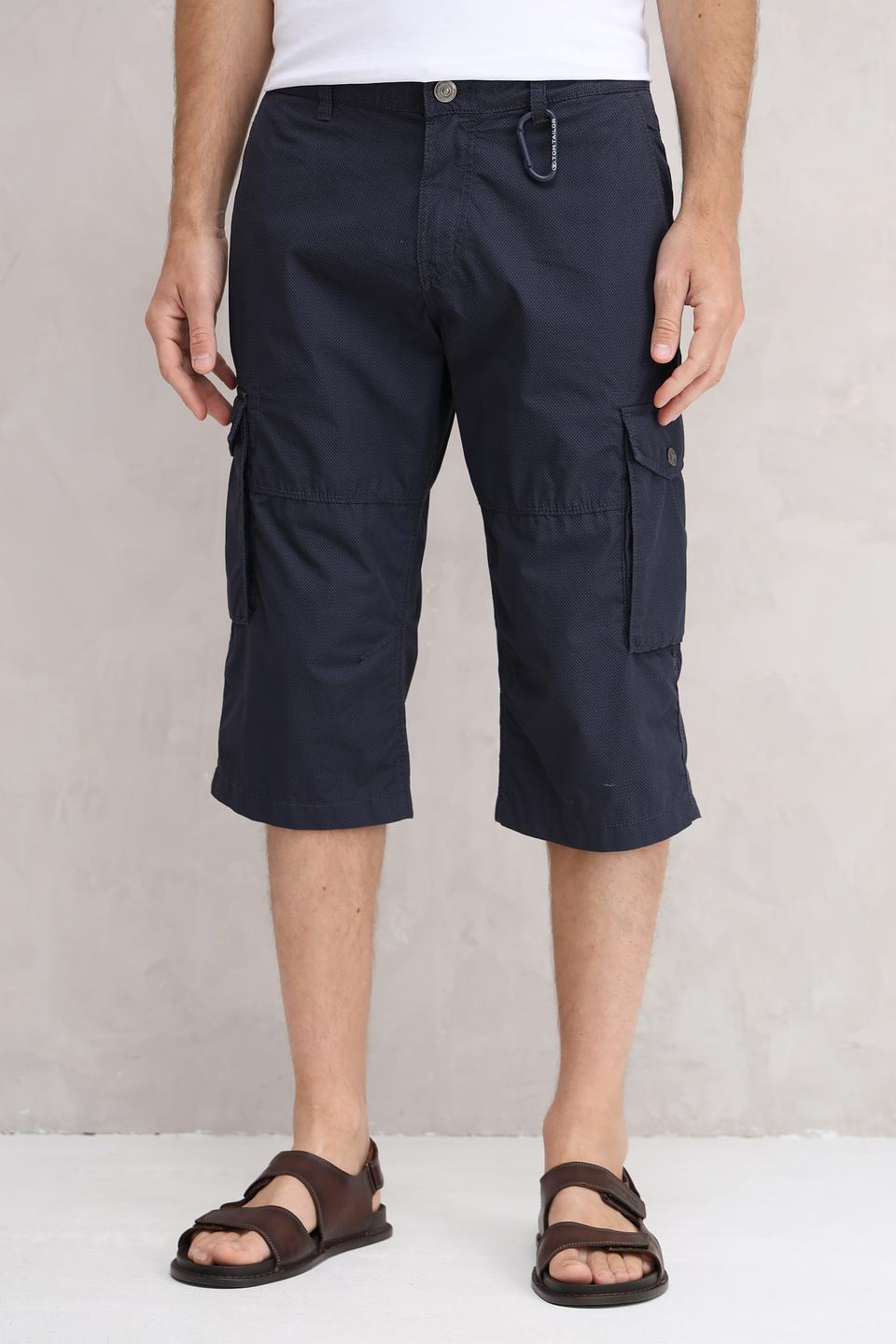 Шорты Tom Tailor карго тёмно-синие