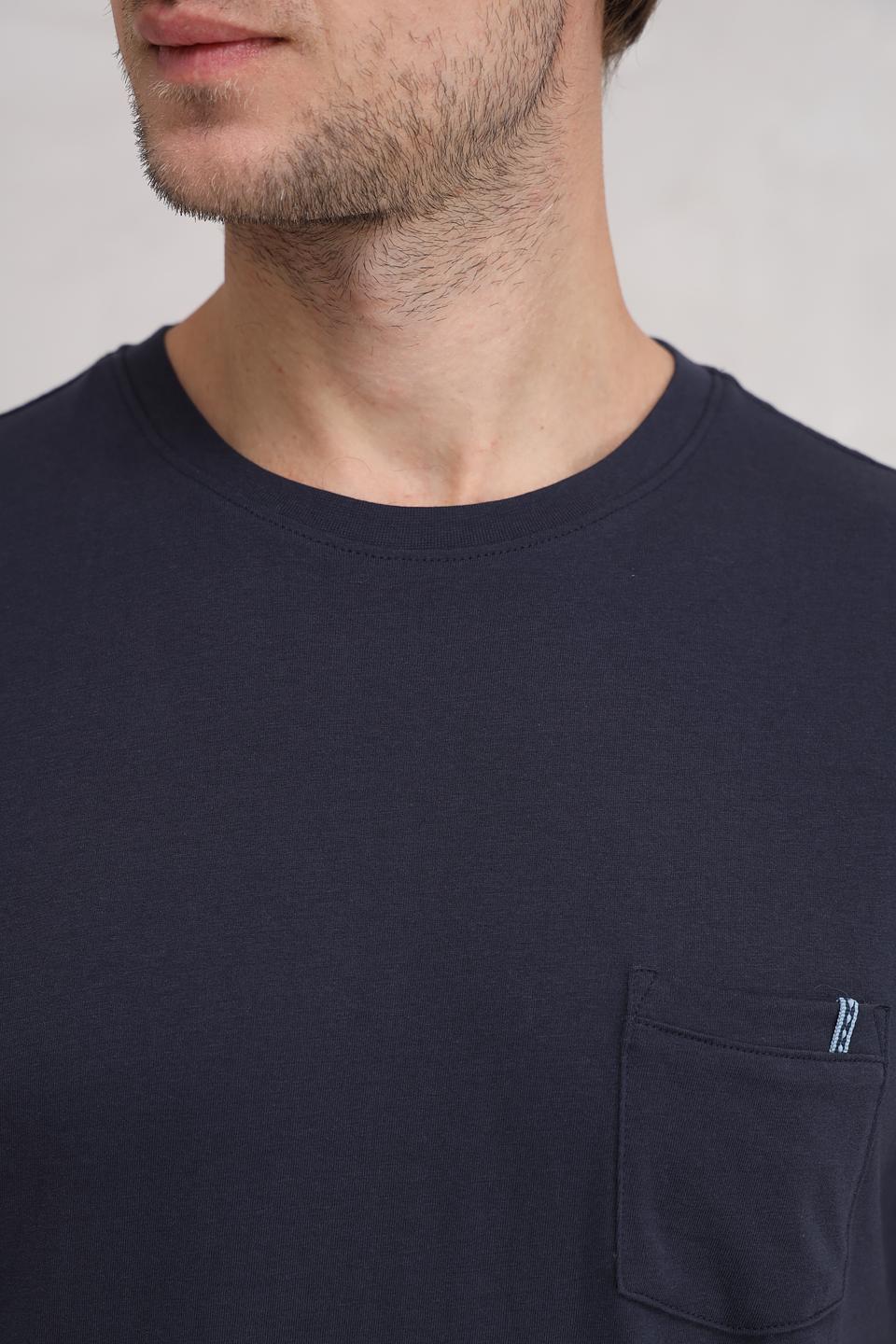 Футболка Sea Barrier с карманом темно-синяя