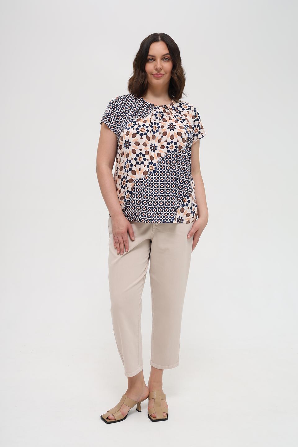 Блуза Gerry Weber с геометрическим принтом