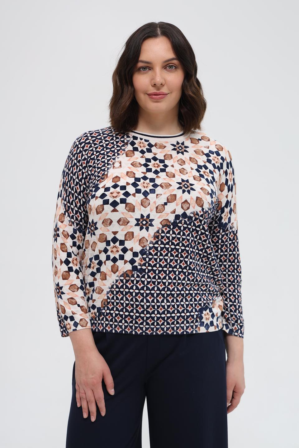 Пуловер Gerry Weber с принтом