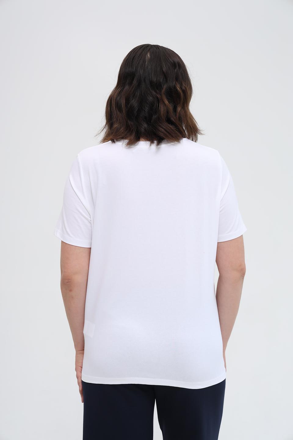 Футболка Samoon с принтом