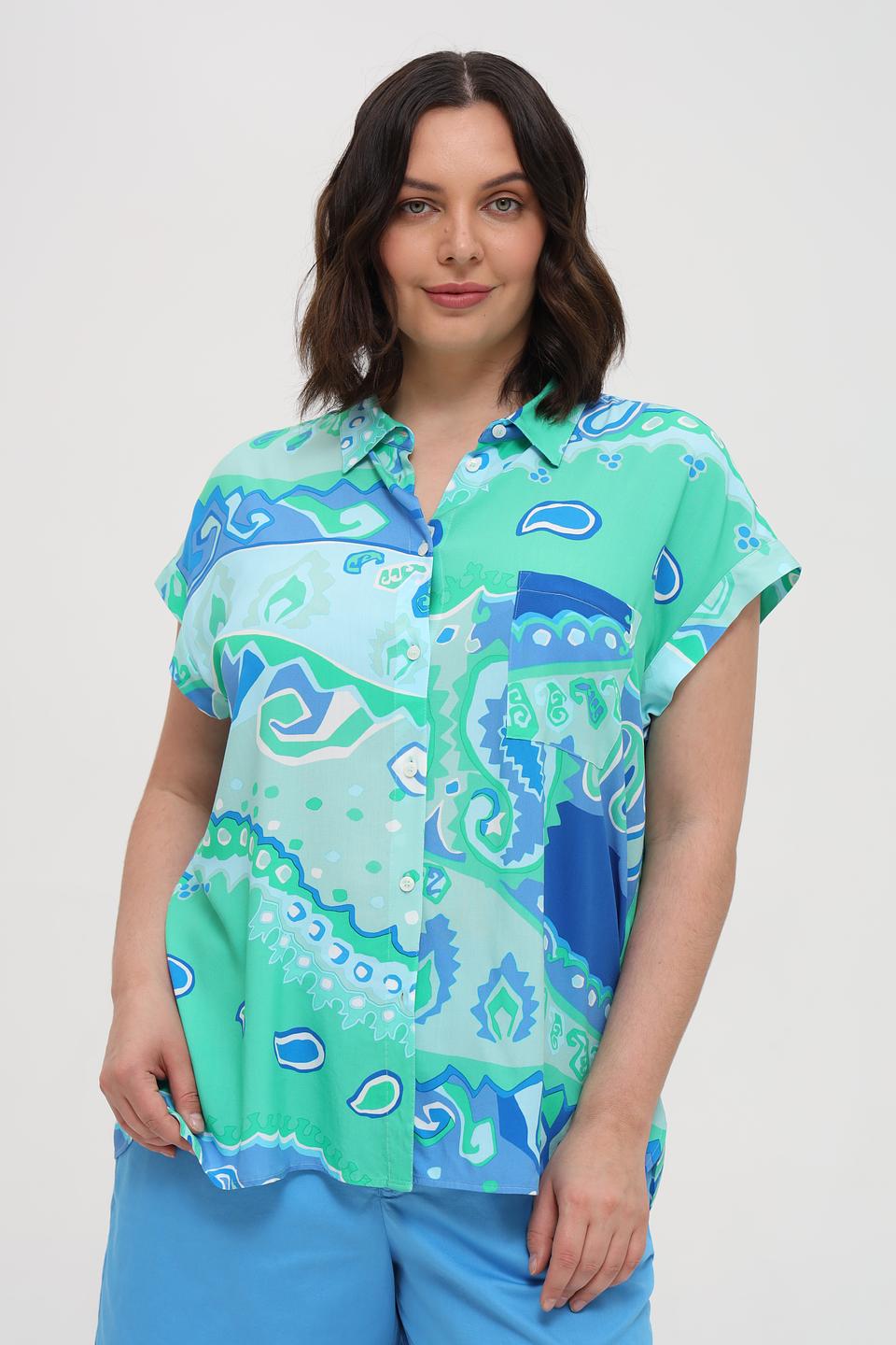 Рубашка Marc Aurel с принтом