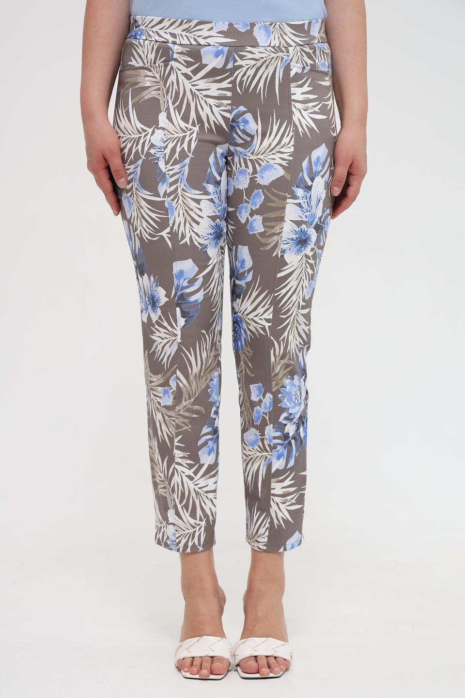 Брюки Frank Walder с цветочным принтом