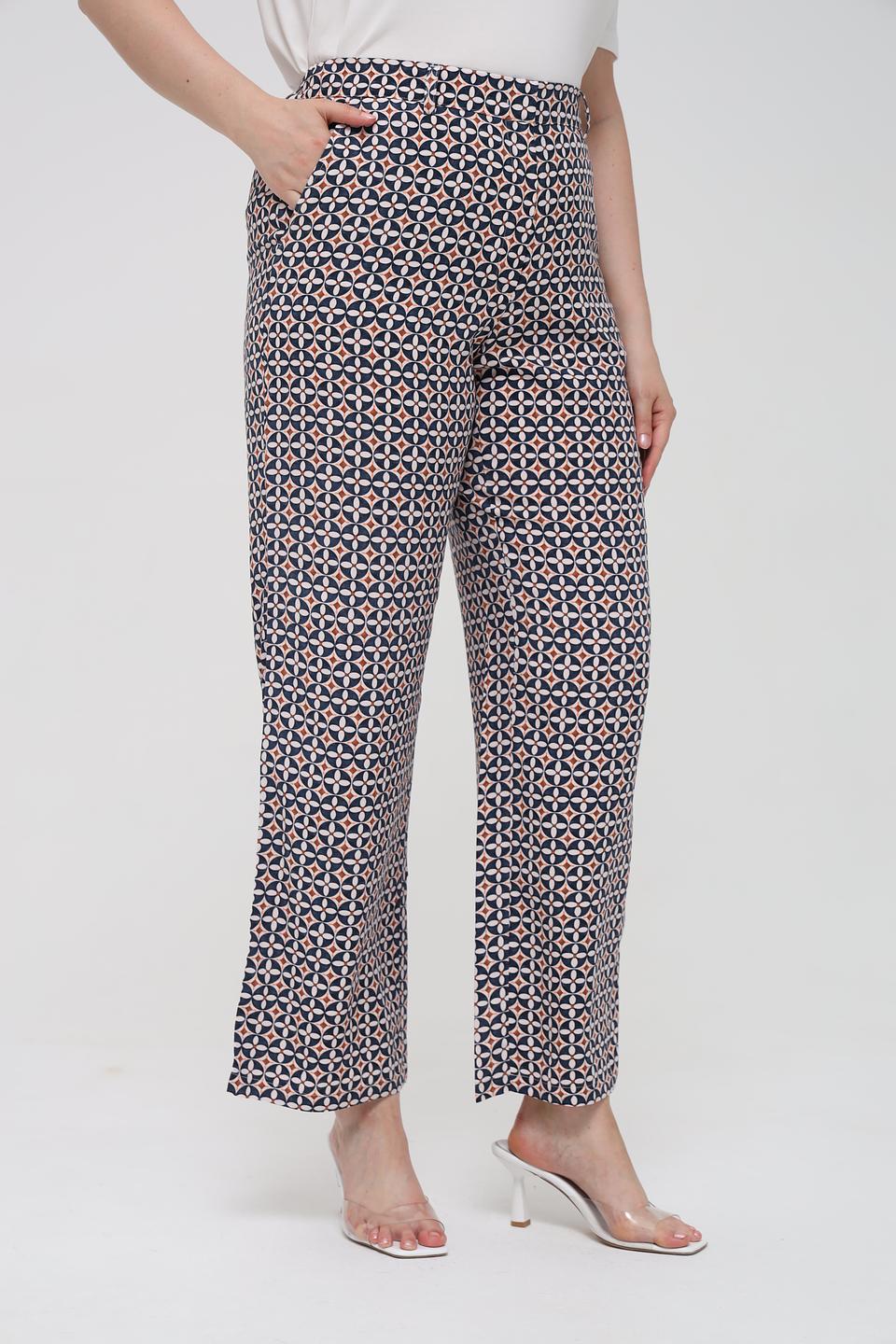 Брюки Gerry Weber в геометрический принт