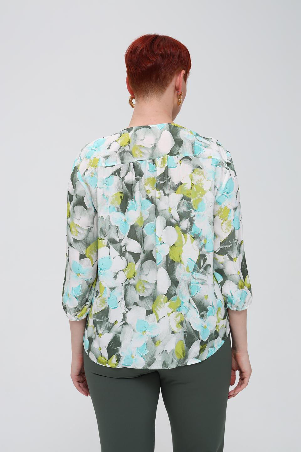 Блуза Frank Walder с цветочным принтом
