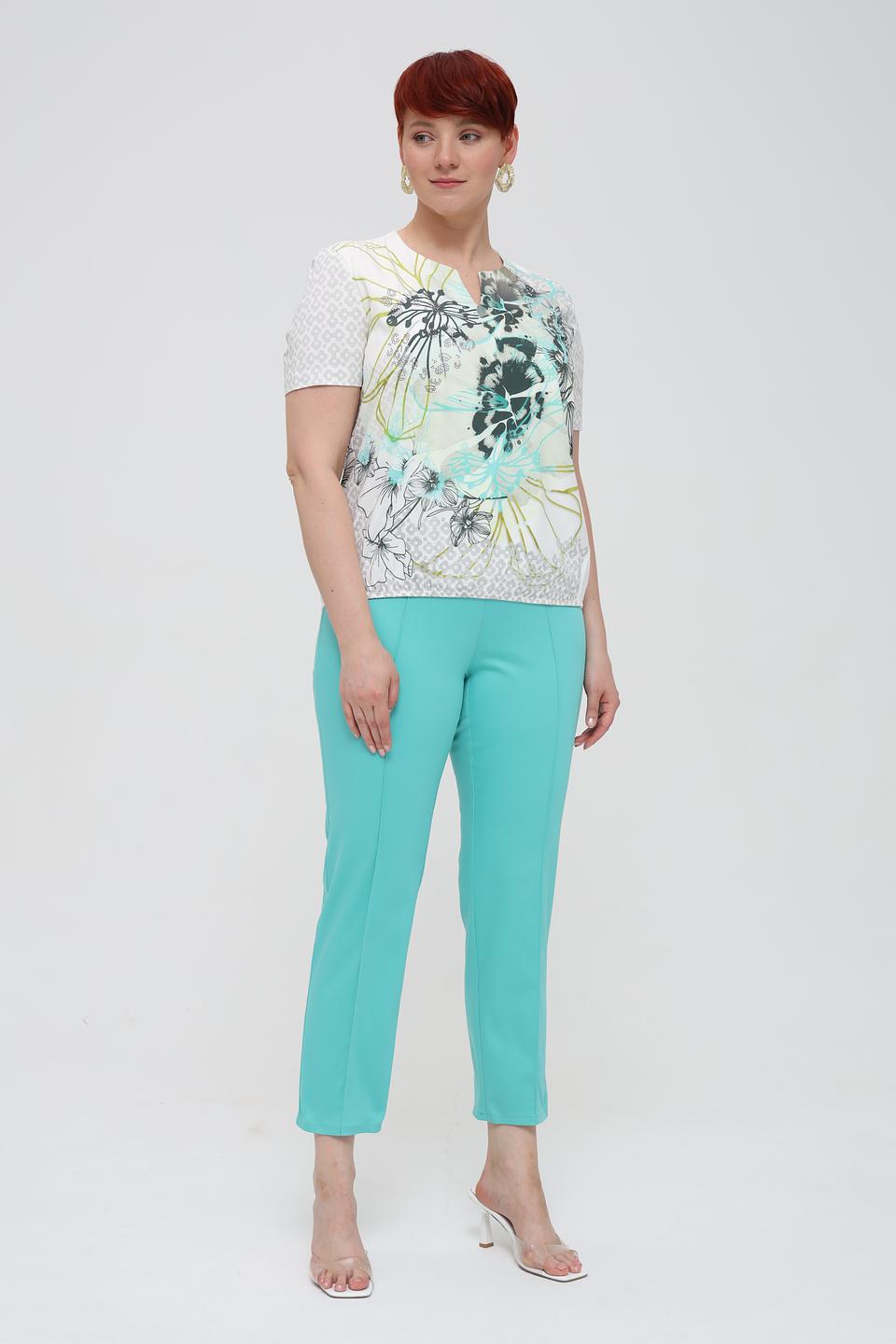 Блуза Frank Walder с цветочным принтом