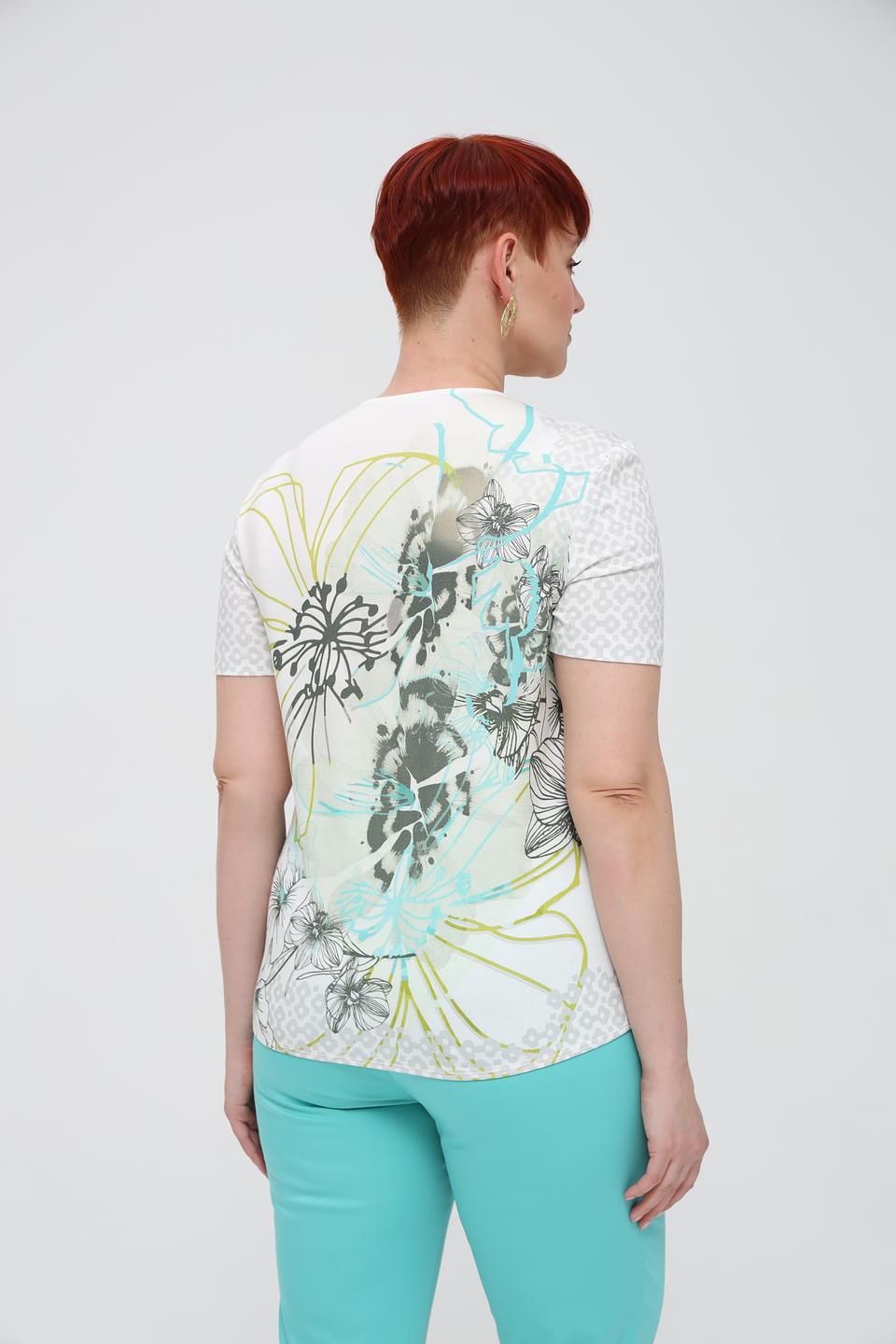 Блуза Frank Walder с цветочным принтом