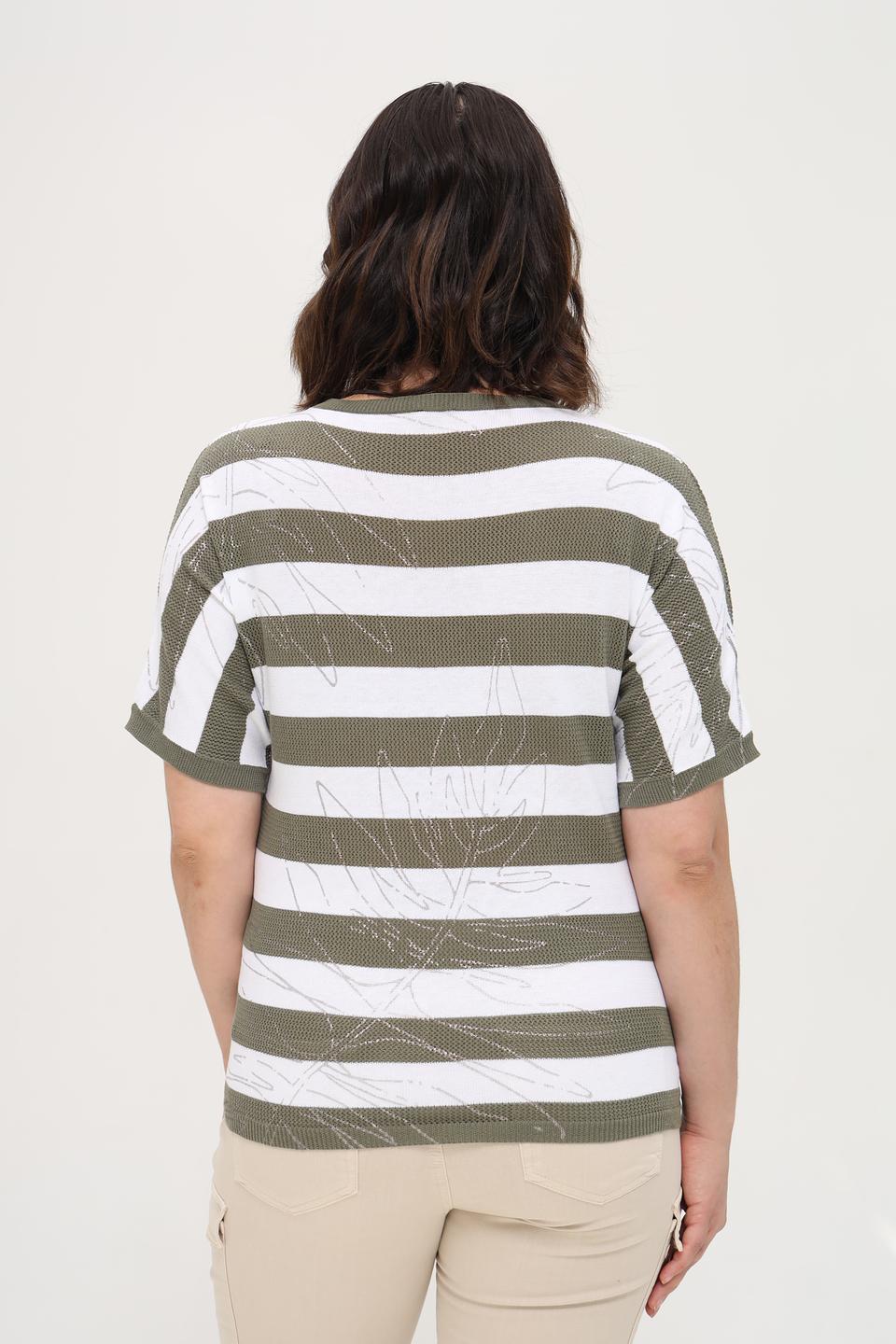 Пуловер Rabe collection в полоску