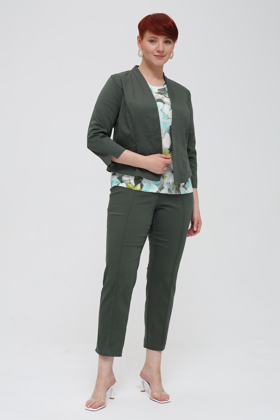 Жакет Frank Walder оливковый