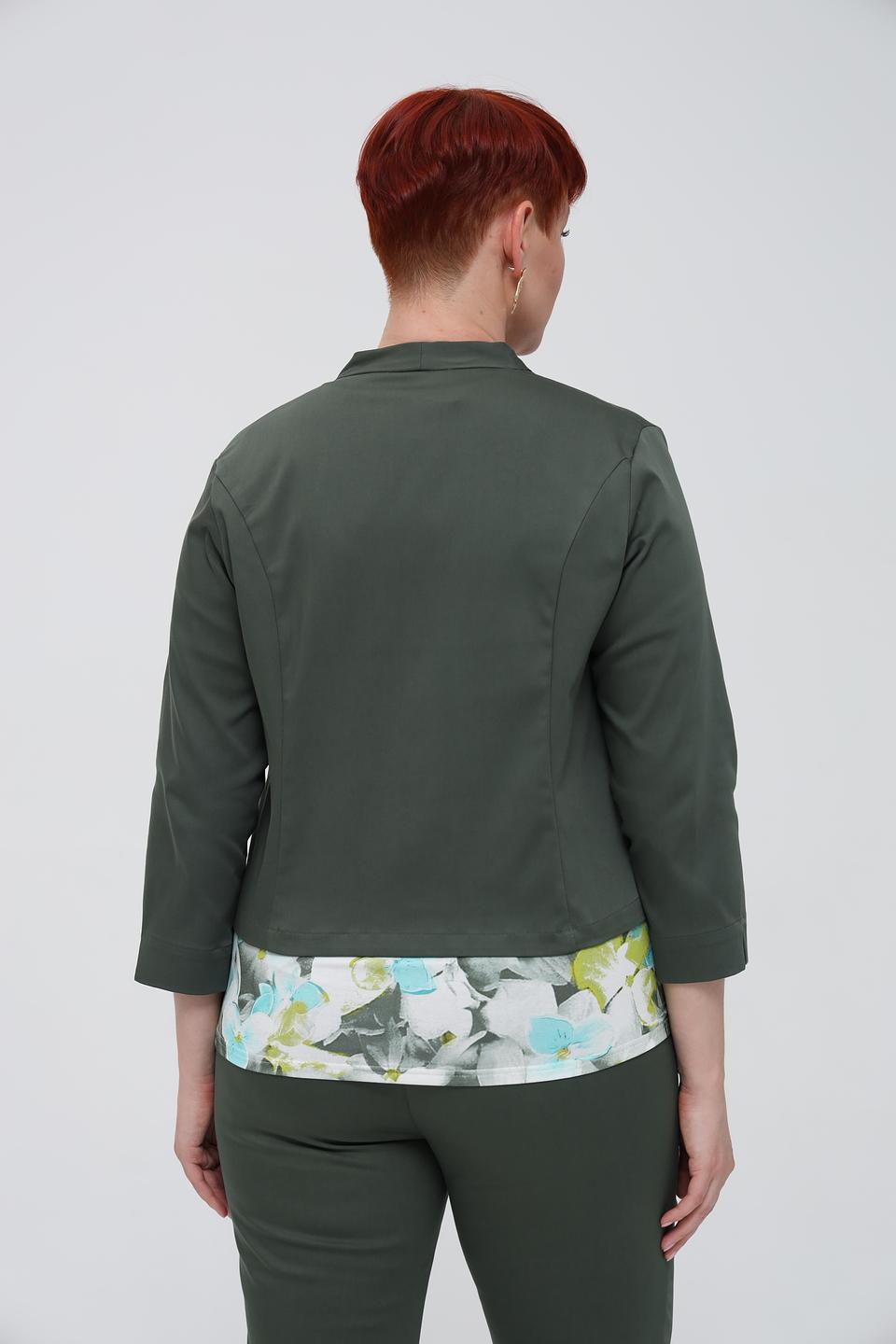 Жакет Frank Walder оливковый