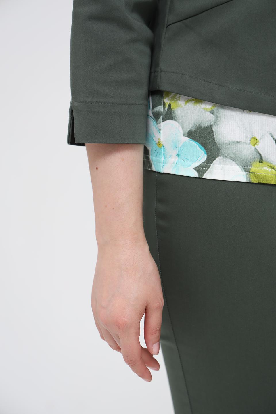 Жакет Frank Walder оливковый