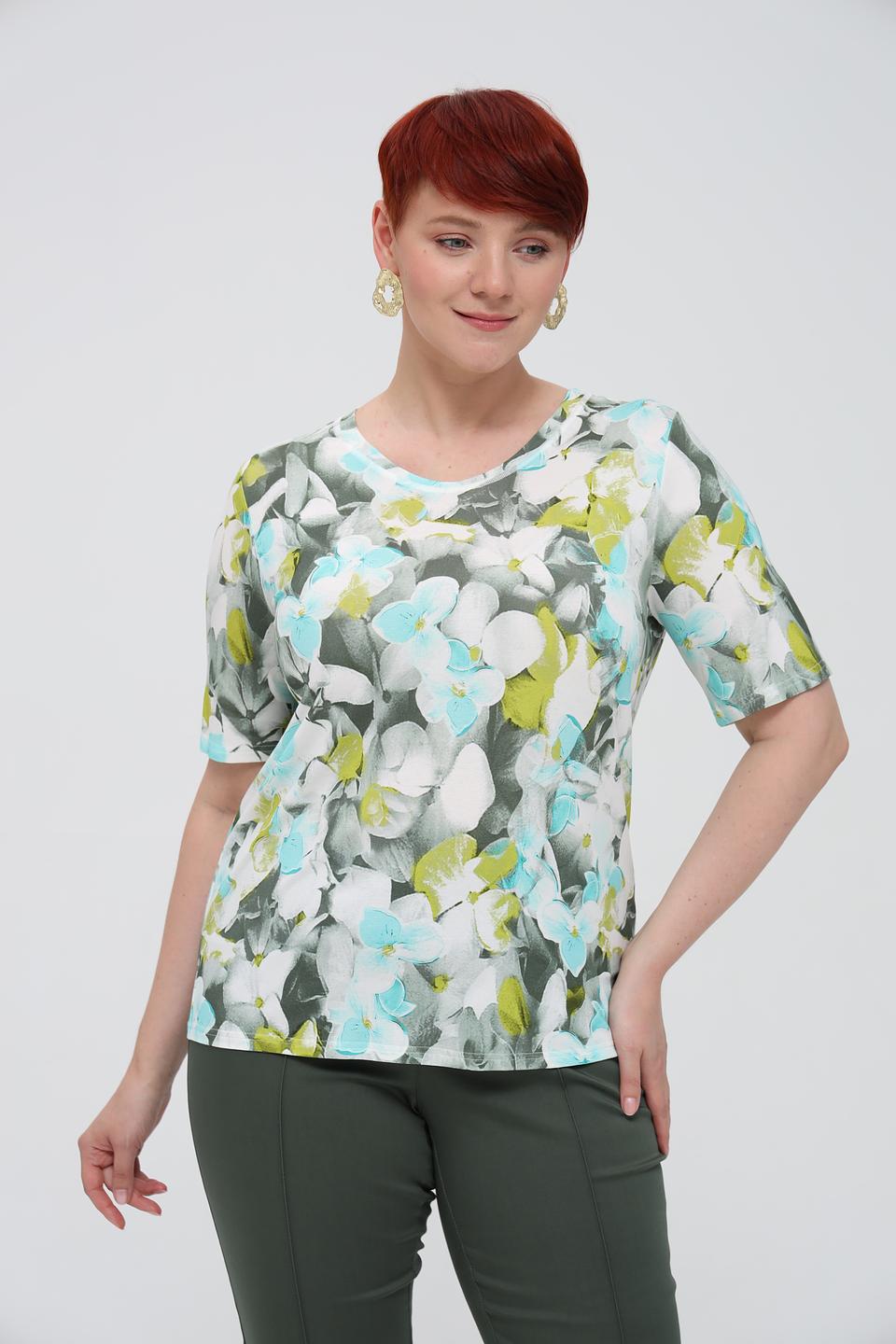 Футболка Frank Walder с цветочным принтом