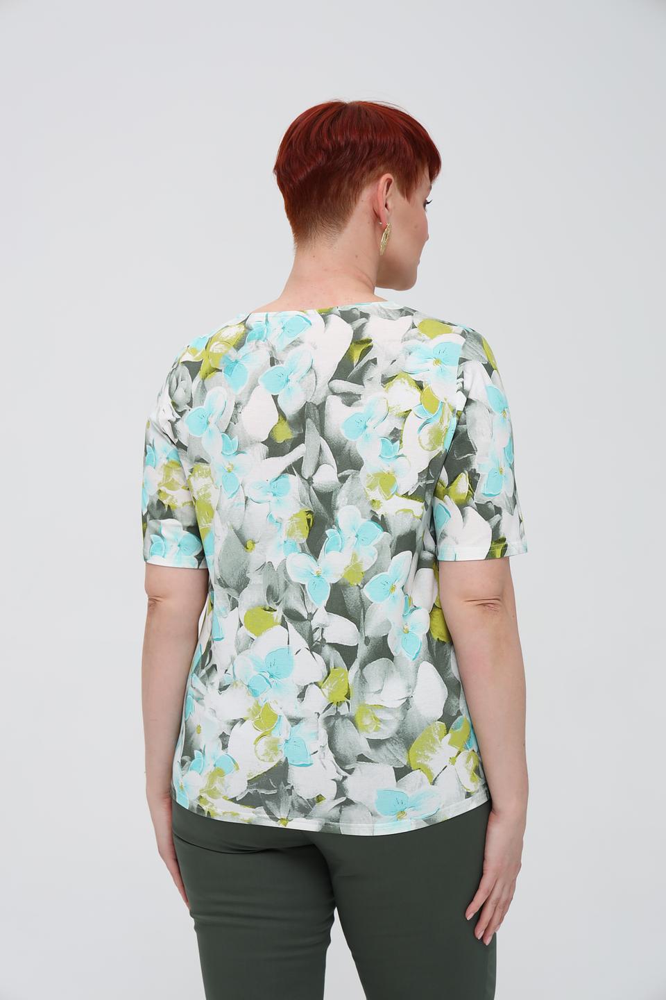 Футболка Frank Walder с цветочным принтом