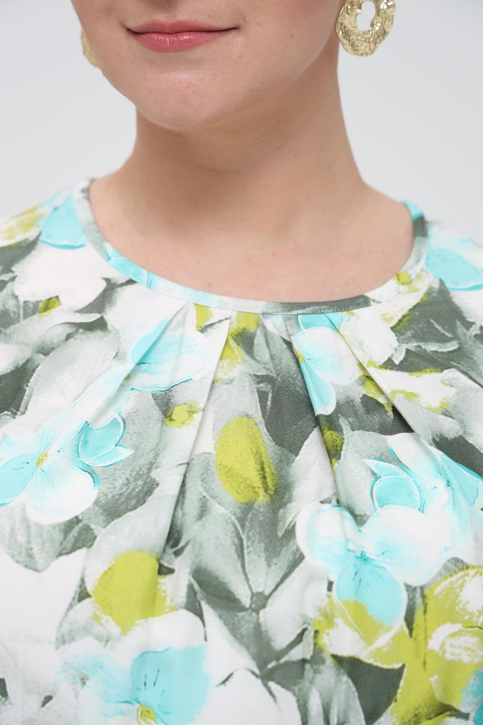 Блуза Frank Walder с цветочным принтом