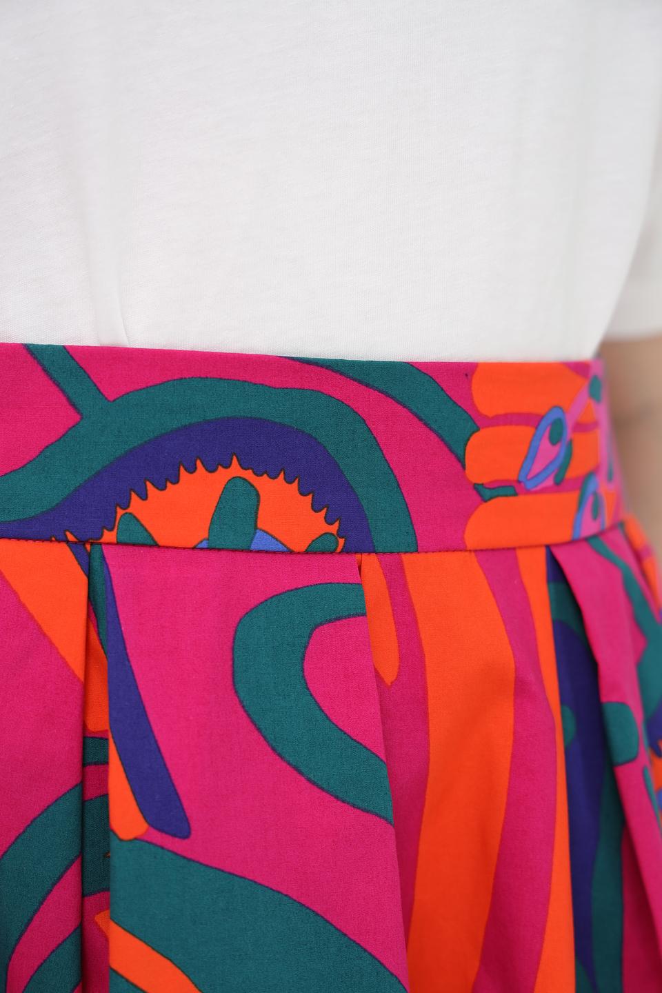 Юбка Oui с цветочным принтом