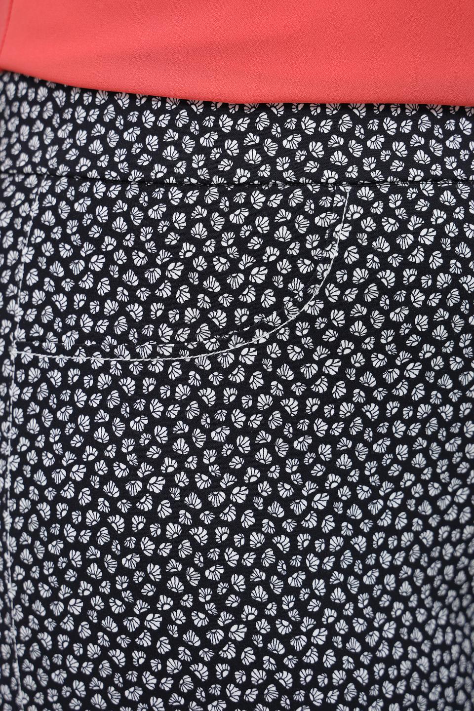 Брюки Frank Walder в мелкий принт