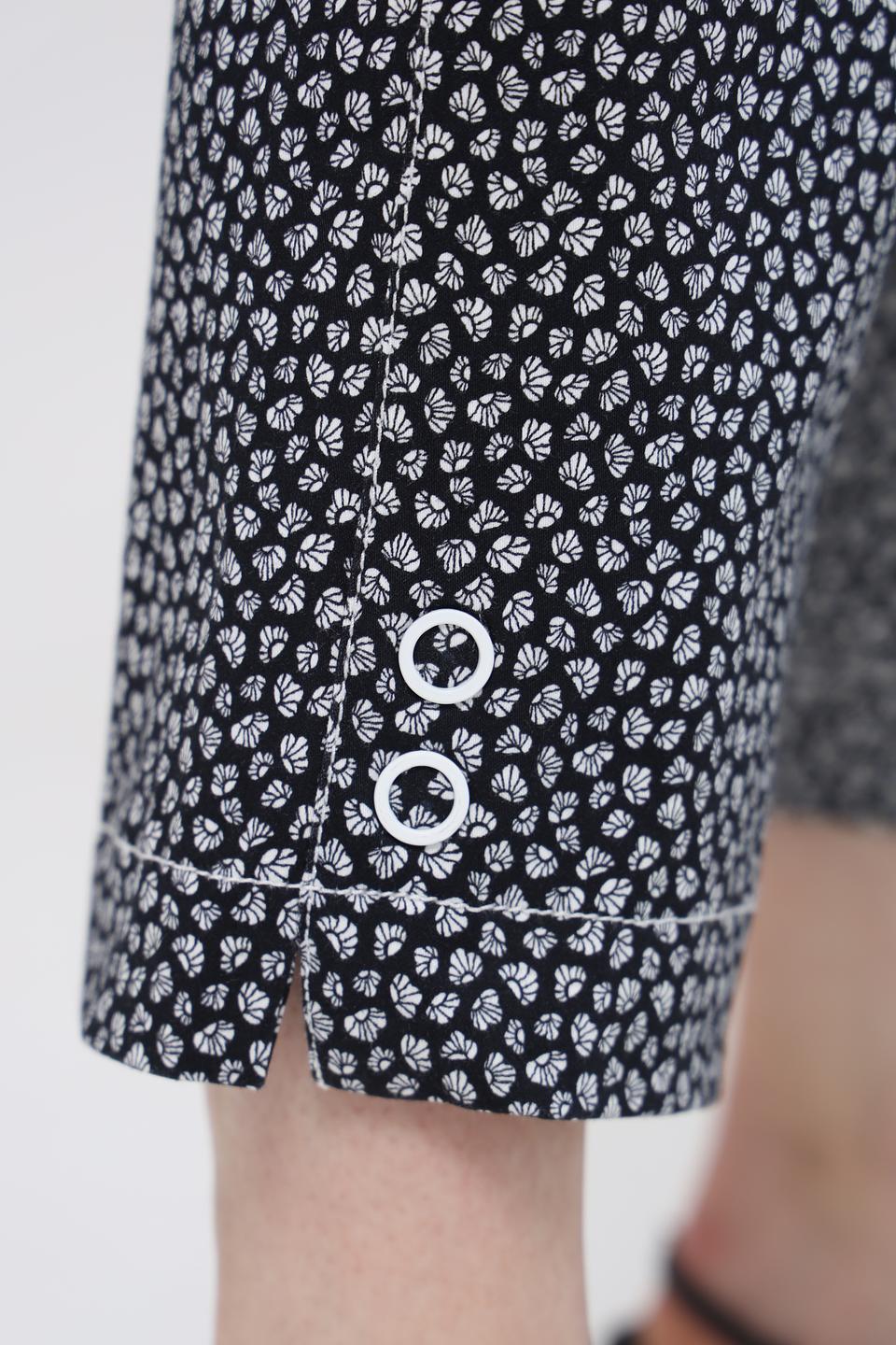 Брюки Frank Walder в мелкий принт